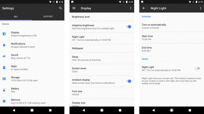 google-pixel-and-pixel-xl-tips-and-tricks-night-light