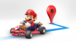 Mario on Google Maps