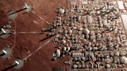 Mars colony