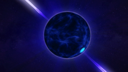 Neutron star - illustration